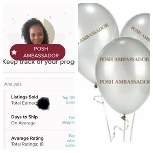 Posh Stats- 5⭐️⭐️⭐️⭐️⭐️ Rated, Fast Shipper +++